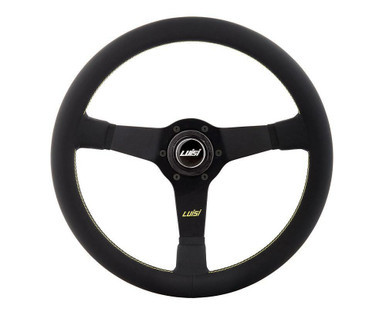 Sport Steering Wheel with Black Spokes FIAT 124 Spider, Sport Coupe, Spider  2000 and Pininfarina - 1966-1985 - Auto Ricambi