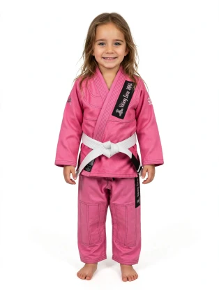 Girl Power Kids Pink Gi