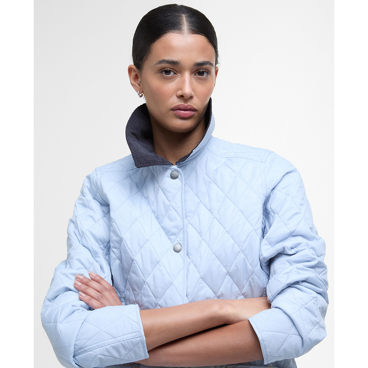 Barbour Annandale Quilt Jacket Blue Breeze Kilkenny Design