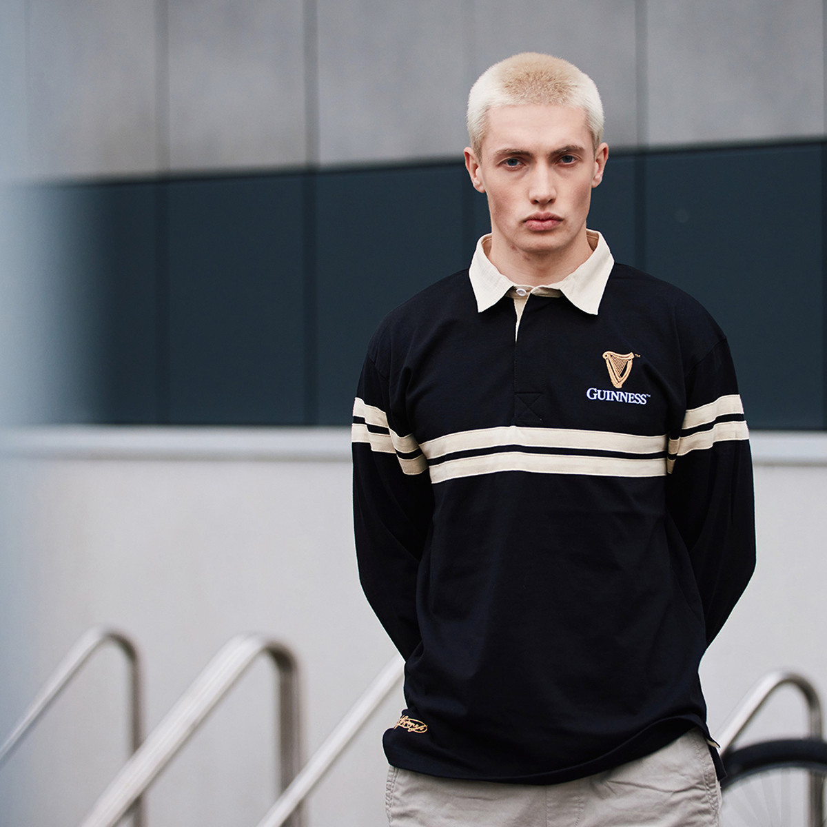 Guiness Stripe Rugby Shirt | Kilkenny Design