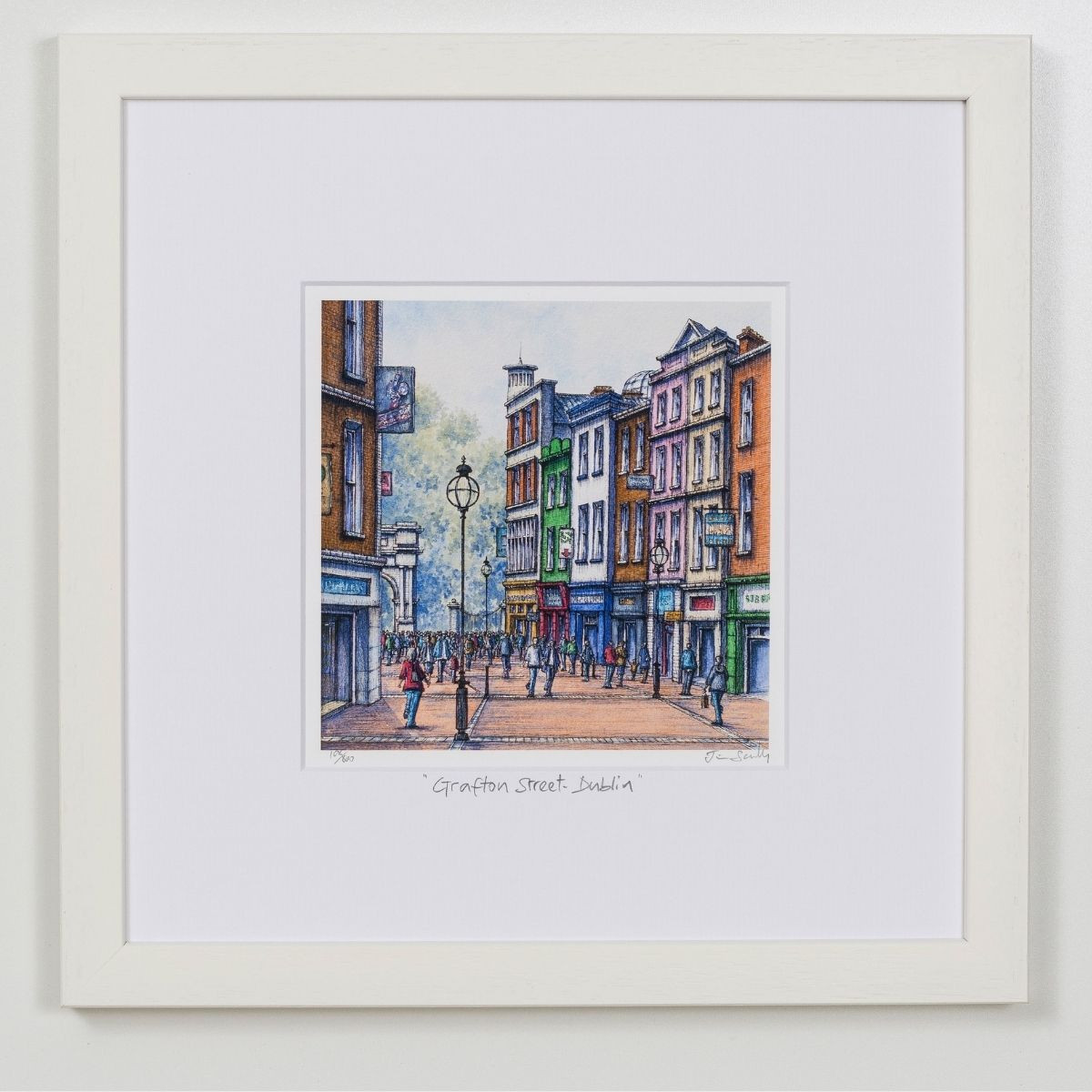 Jim Scully Grafton Street Square Frame Kilkenny Design