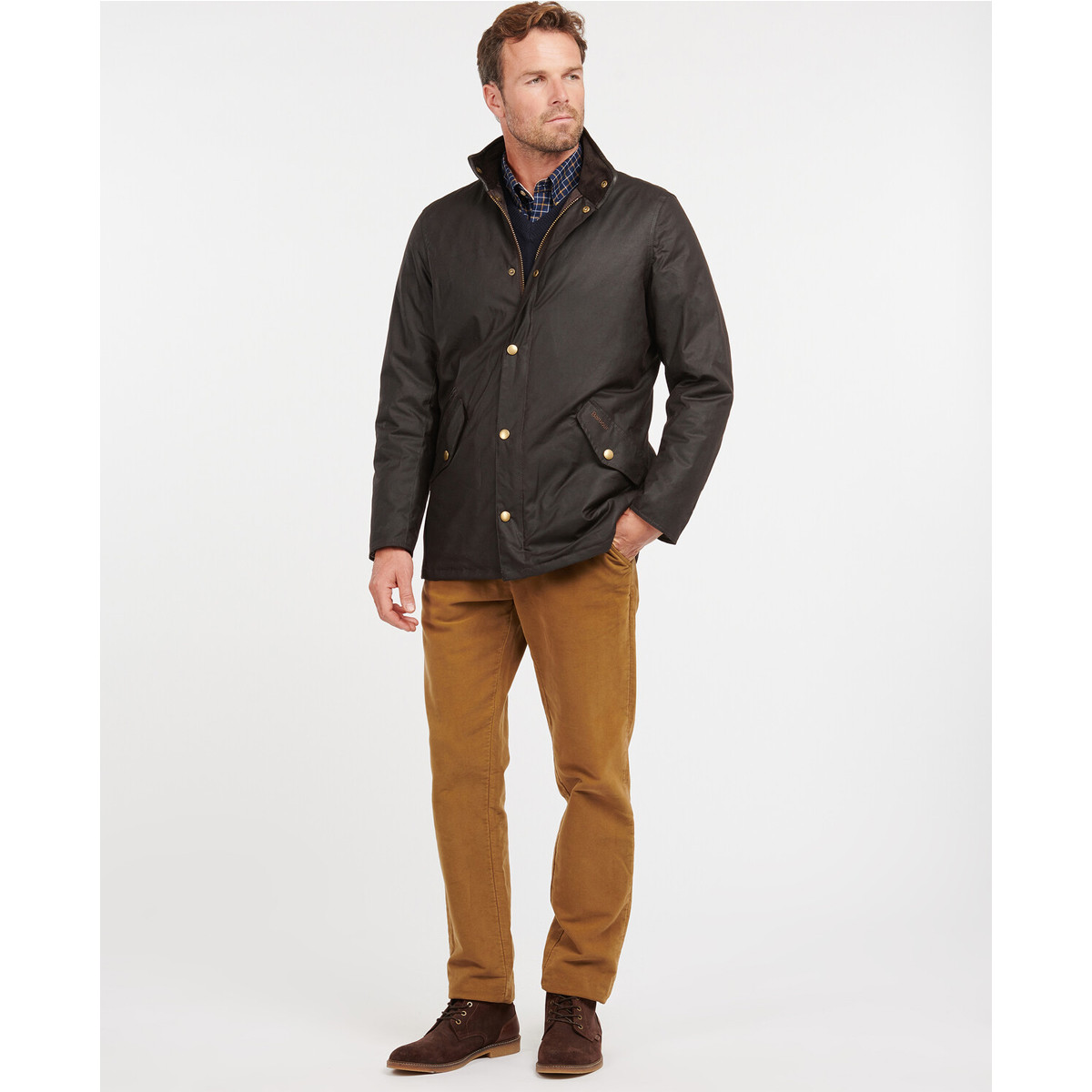 Barbour Prestbury Classic Wax Jacket Rustic Kilkenny Design