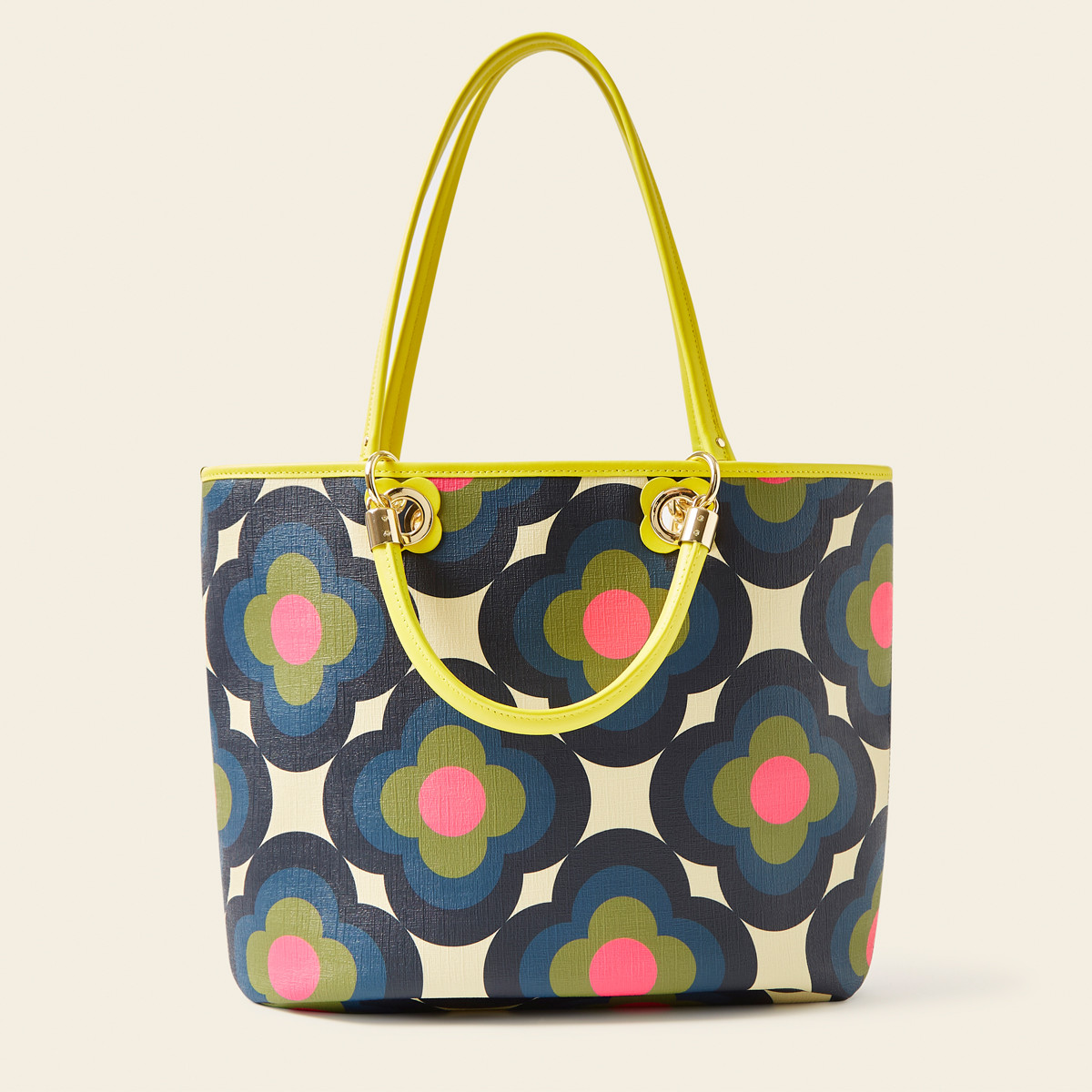 Shoulder Bags Orla Kiely Book Bag Orla Kiely Smile Tote Radial