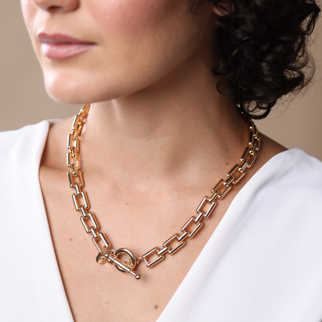 アクセサリー OX JEWELRY High-end 2WAY Bar Necklace OX JEWELRY High-end 2WAY Bar Necklace