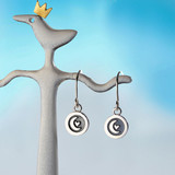 The Moon and Back Earrings