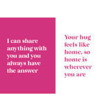 I Love You Mum Pink/Gold 