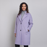 Beatrice Overcoat Lilac