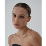 Amelie Gold Heart Pendant Necklace 
