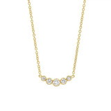 Multi Rhinestone Necklace 