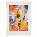 Empowerment: Lumina White Framed Art Print A3 