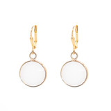 Aoibhianne Quartz Drop Earrings - Short