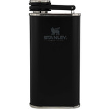 Easy-Fill Wide Mouth Flask I 0.23L Matte Black Pebble 