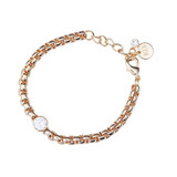 Blanche Square Link Bracelet  