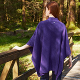 Michelle Cable Cape – Purple