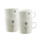 Camille Pale Jade Set of 4 Mugs
