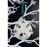 Ireland Shamrock Hanging Ornament