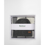 Barbour Pendle Beanie & Blair Scarf Gift Set – Monochrome  
