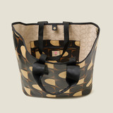 Carryall Large Tote – Spot Square Mocha
