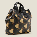 Carryall Large Tote – Spot Square Mocha