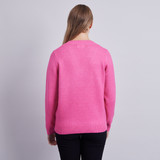 Blake V-Neck Jumper - Pink
