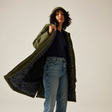 Orla Mac – Military Green & Frilly Flower Blue  