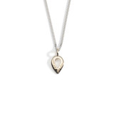 Silver & Gold Buíochas go deo Small Single Pendant