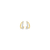 Gold Double Hoop Earrings