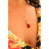 Fiora Drop Necklace