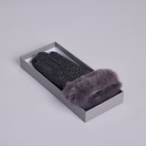 Dominque Wool Gloves (Grey) - With Gift Box