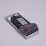 Dominque Wool Gloves (Grey) - With Gift Box
