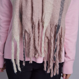 Danni Oversized Supersoft Scarf (Camel) - With Gift Box