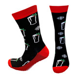 Guinness Pint Christmas Socks – Black/Red