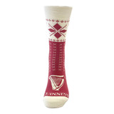 Guinness Harp Socks – Burgundy/Red
