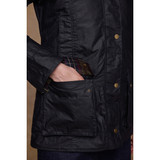 Claire Wax Jacket Navy 