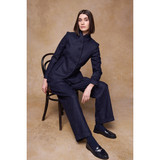 Nicole Tweed Jacket Imperial Blue 