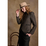 Sasha Tweed Jacket Checked