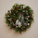 Scandi Woodland Wreath - 60cm