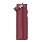 IceFlow Flip Straw Bottle 2.0 0.71L – Cranberry