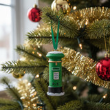 The Irish Post Box Christmas Tree Decoration