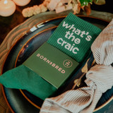 Men's What's The Craic Socks - Green