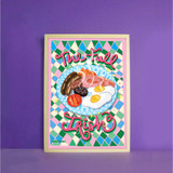 The Full Irish A4 Print 
