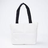 Coco Quilt Tote – Cream