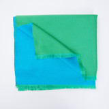 Chameleon Double Faced Scarf – Green/Blue