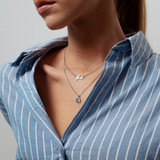 Silver Grá Necklace