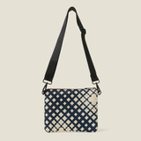 Flower Galaxy Midnight Quadrant Crossbody