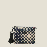 Flower Galaxy Midnight Quadrant Crossbody