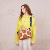 Flower Spot Persimmon Calder Handbag