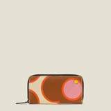 Flower Spot Persimmon Forget Me Not Wallet