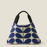 Solid Stem Indigo Classic Shoulder Bag
