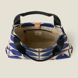 Solid Stem Indigo Classic Shoulder Bag